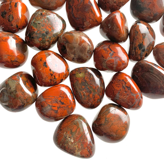 Brecciated Jasper Tumbled Stones