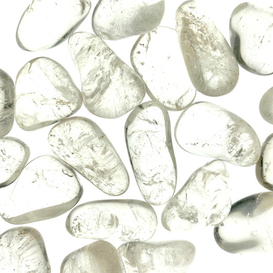 Clear Crystal Quartz Tumbled Stones