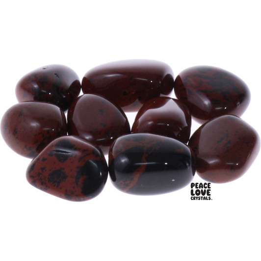 Mahogany Obsidian Tumbled Stones