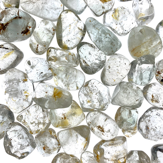 Clear Topaz Tumbled Stones