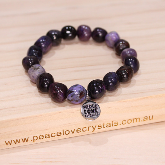 Sugilite Pebble Bracelet