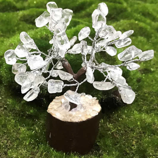 Clear Quartz Small Crystal Tree