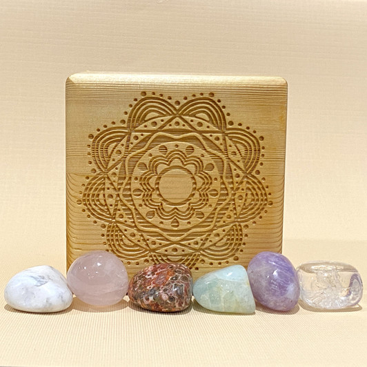 Calming Crystal Collection Box