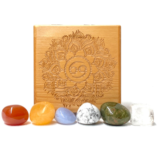 Cancer Zodiac Crystal Collection Box