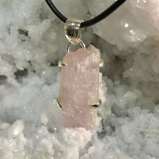 Kunzite Sterling Silver Pendant