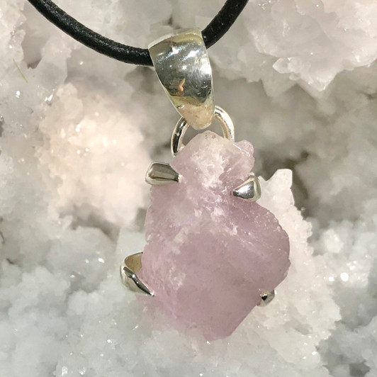 Kunzite Sterling Silver Pendant