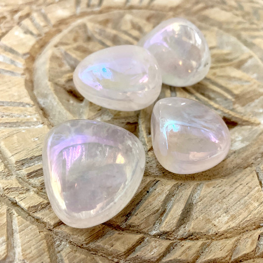 Angel Aura Quartz Tumbled Stones