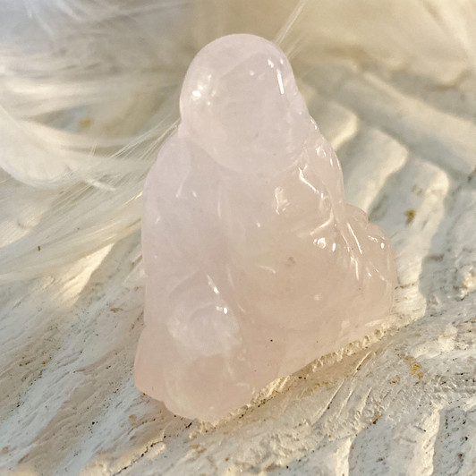 Rose Quartz Buddha