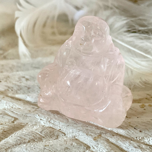 Rose Quartz Buddha