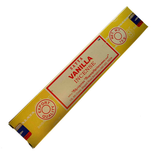 Vanilla Satya Incense Sticks
