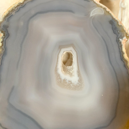 Gray Agate Slice