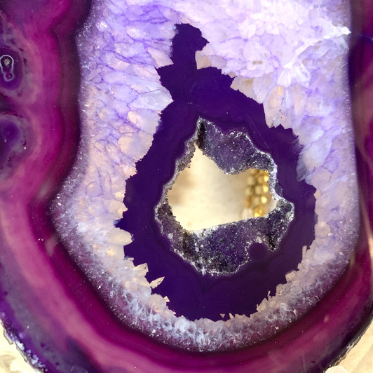 Purple Agate Slice