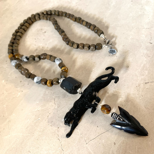 Protection Warrior Puma Necklace