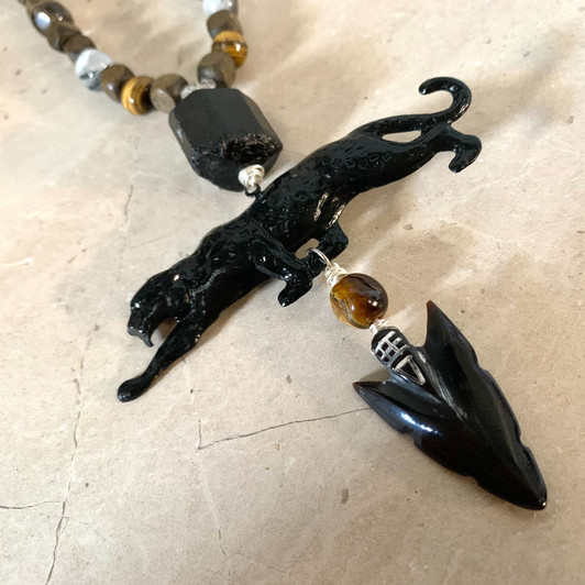 Protection Warrior Puma Necklace