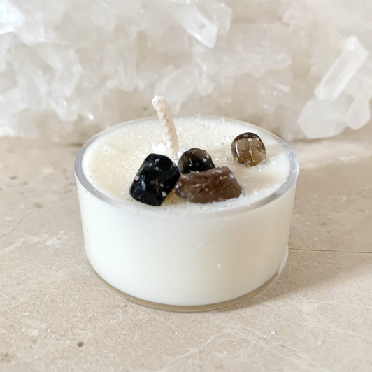 Cleanse Tealight Crystal Candle