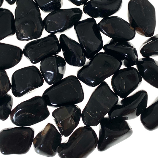 Black Onyx Tumbled Stones