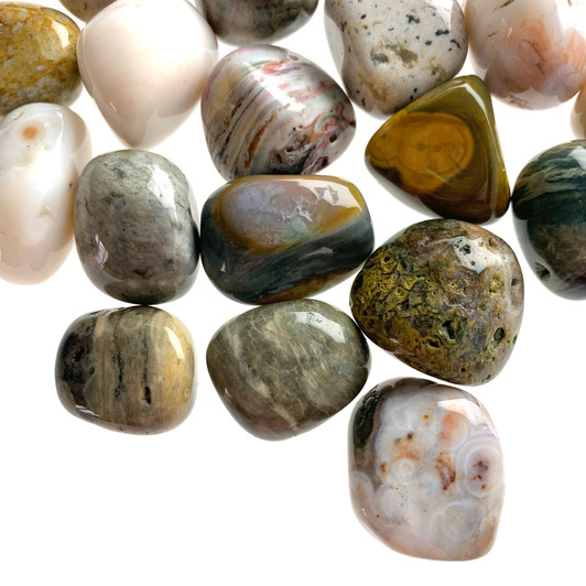 Ocean Jasper Tumbled Stones