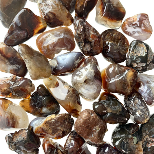 Natural Fire Agate Tumbled Stones