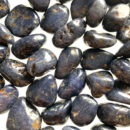 Blue Sapphire Tumbled Stones