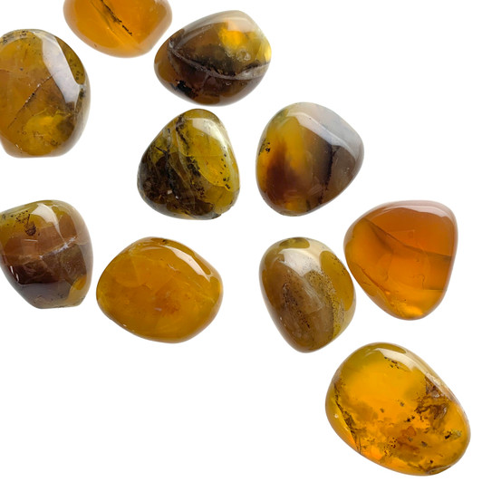 Honey Opal Tumbled Stones