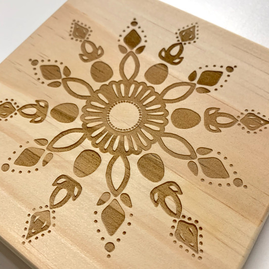 Gratitude Mandala Crystal Grid