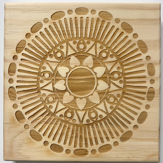 Protection Mandala Crystal Grid 