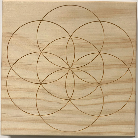 Seed of Life Sacred Geometry Crystal Grid