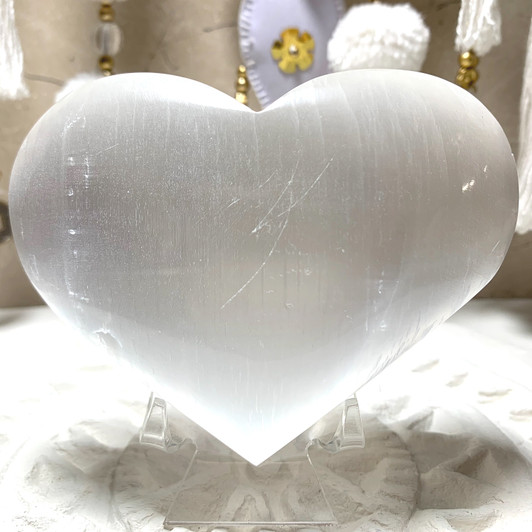 Selenite Heart