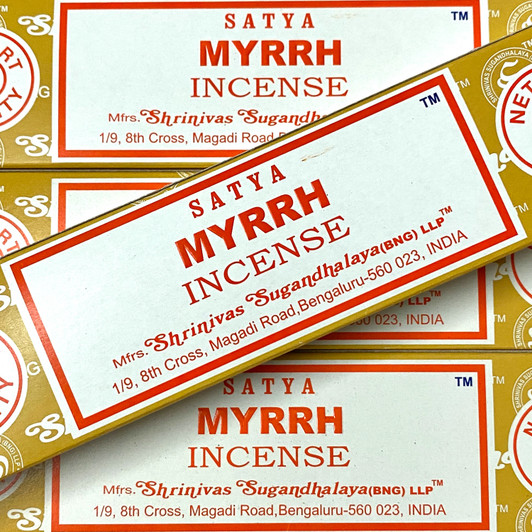 Myrrh - Satya Incense Sticks