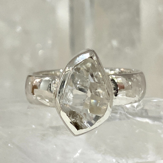 Herkimer Diamond Sterling Silver Ring