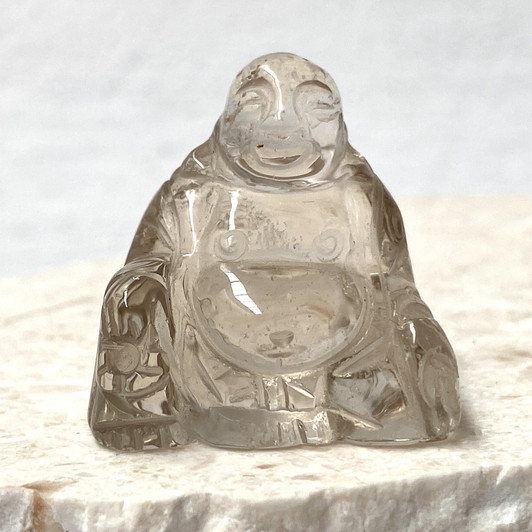 Smoky Quartz Mini Buddha