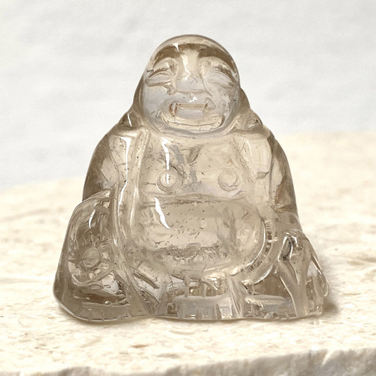 Smoky Quartz Mini Buddha