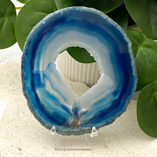 Blue Agate Slice