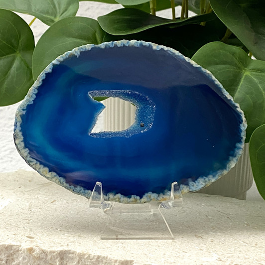 Blue Agate Slice