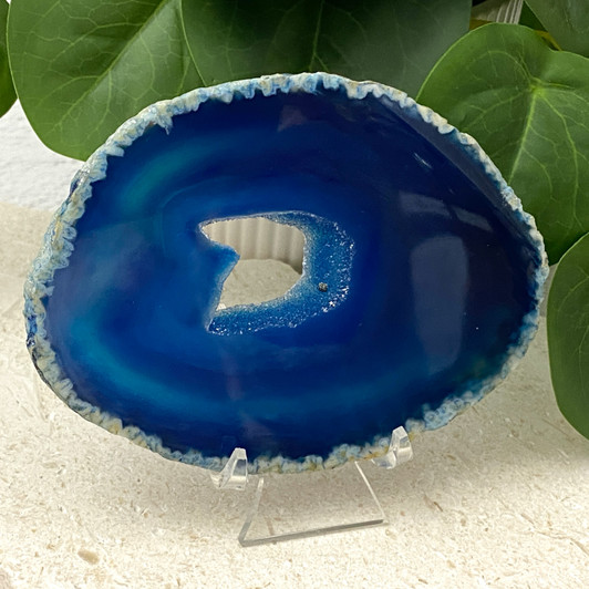 Blue Agate Slice