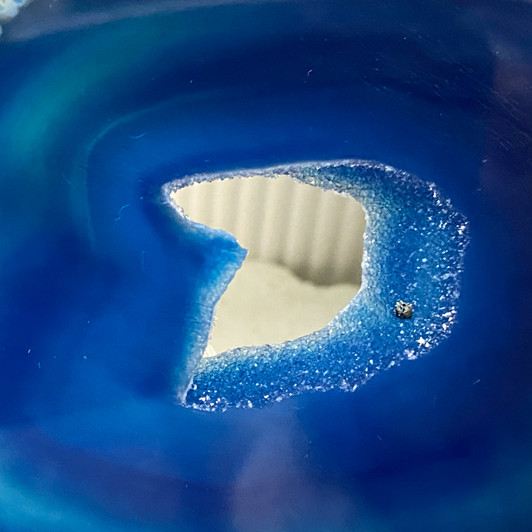Blue Agate Slice