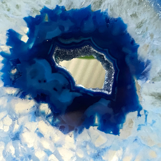 Blue Agate Slice