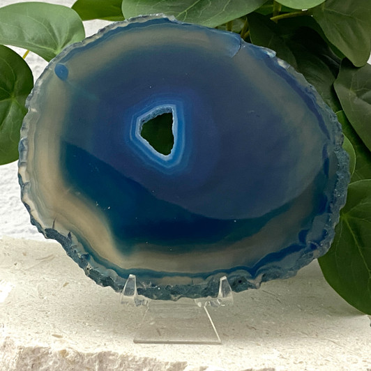 Blue Agate Slice