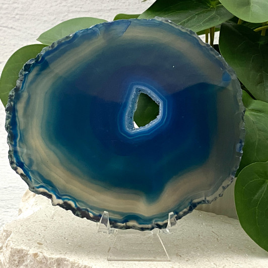 Blue Agate Slice