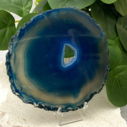 Blue Agate Slice