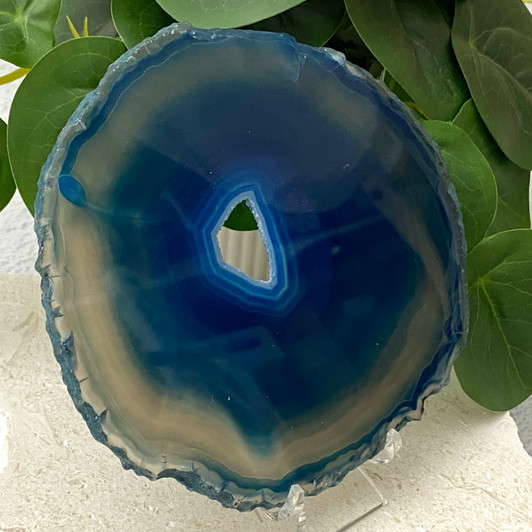 Blue Agate Slice
