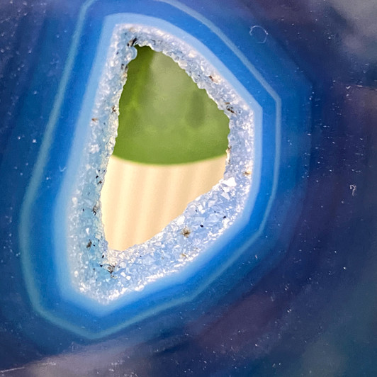 Blue Agate Slice