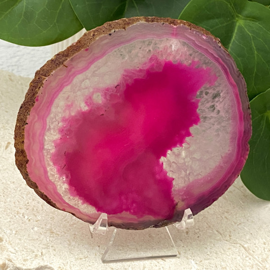 Pink Agate Slice