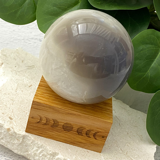 Quartz Points Agate Geode Sphere 7.6cm