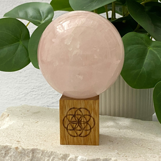 Rose Quartz Sphere 7.2cm