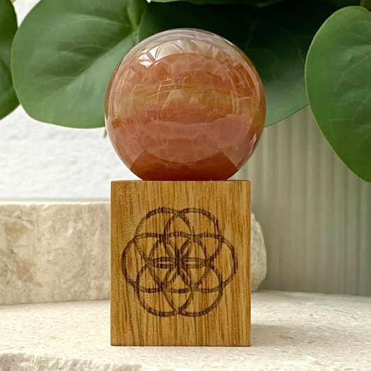 Fire Agate Sphere 4cm