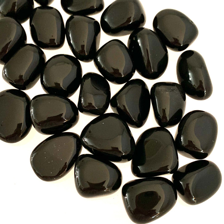 Black Obsidian Tumbled Stones