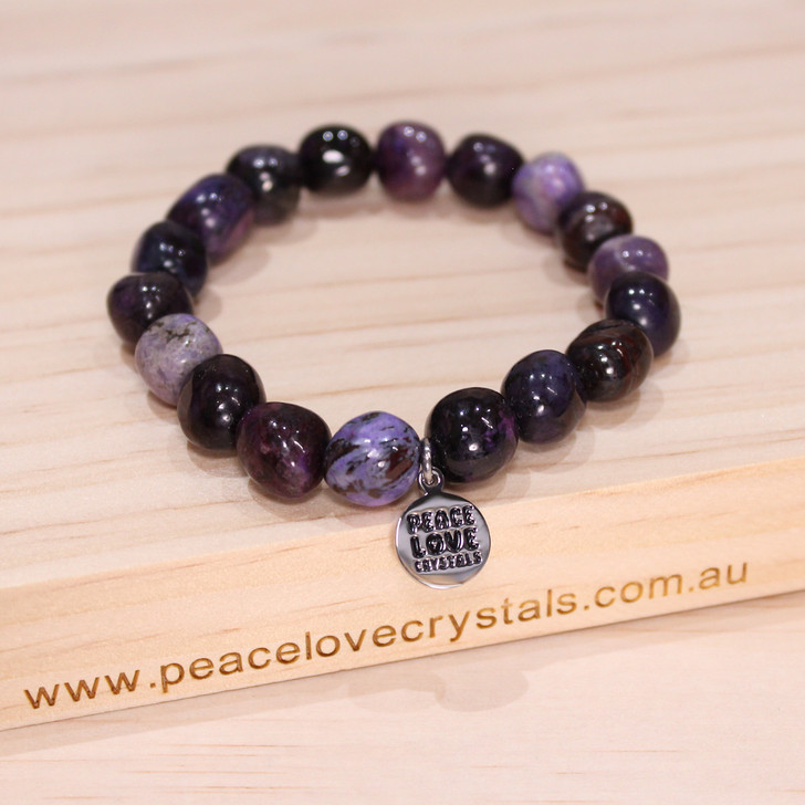 Sugilite Pebble Bracelet