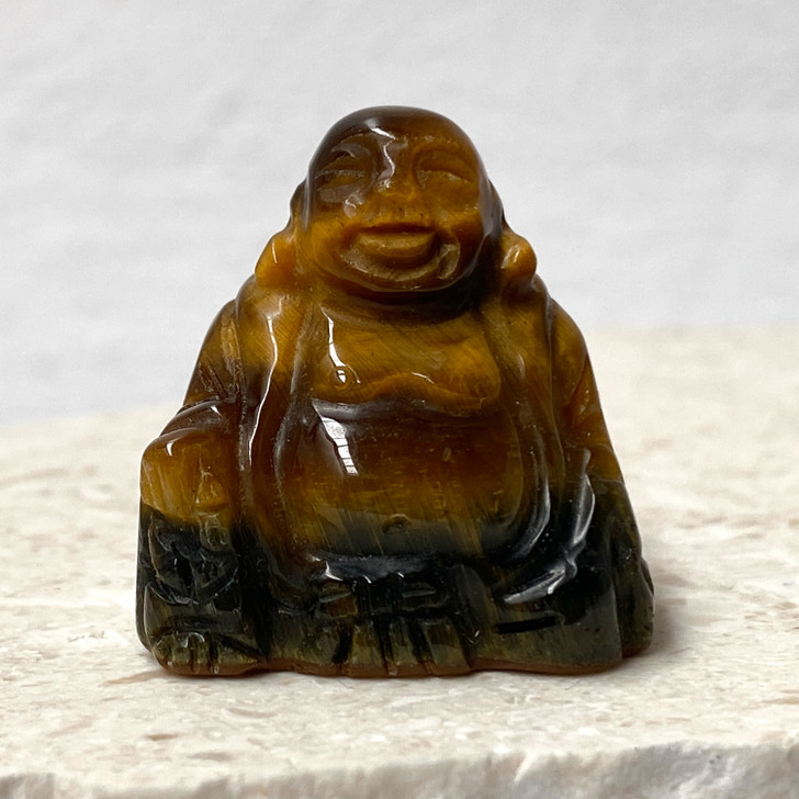 Gold Tiger Eye Mini Buddha