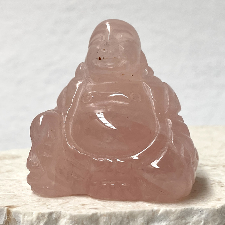 Rose Quartz Small Buddha